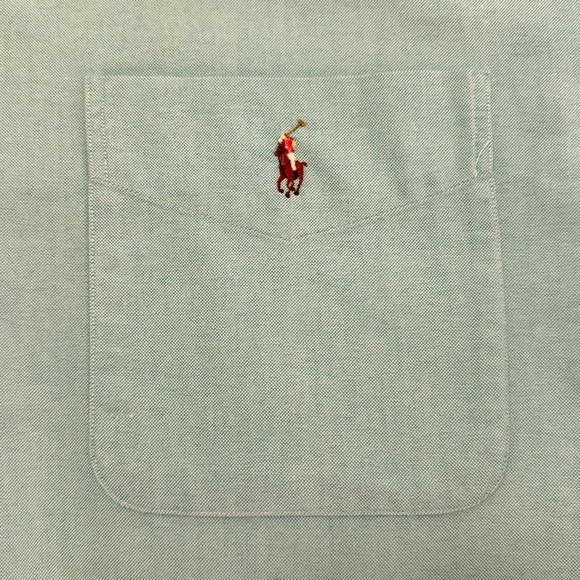 Polo Ralph Lauren Classic Fit Chambray Long Sleeve Button Down - Picture 6 of 7